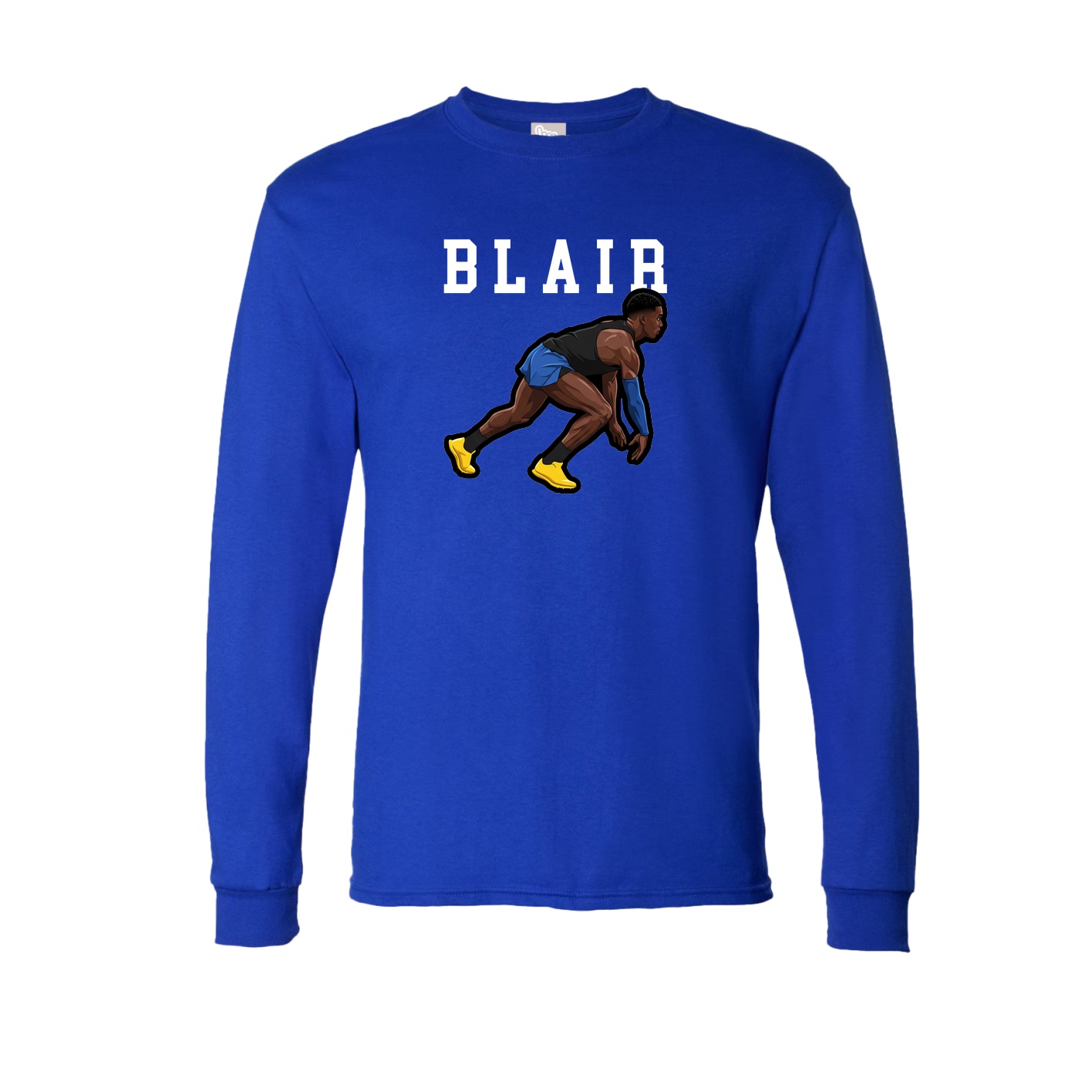 Long Sleeve Tee — Shirsey in Royal