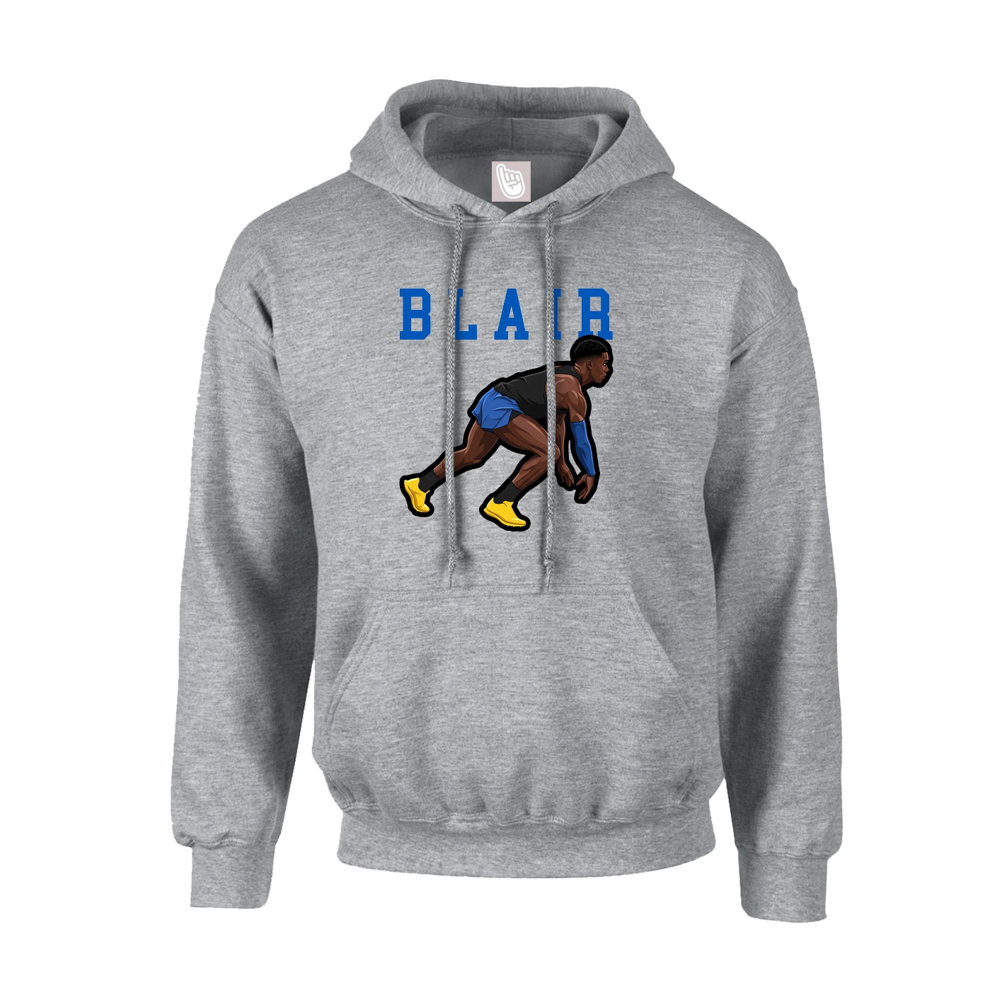 Hoodie — Shirsey in Grey