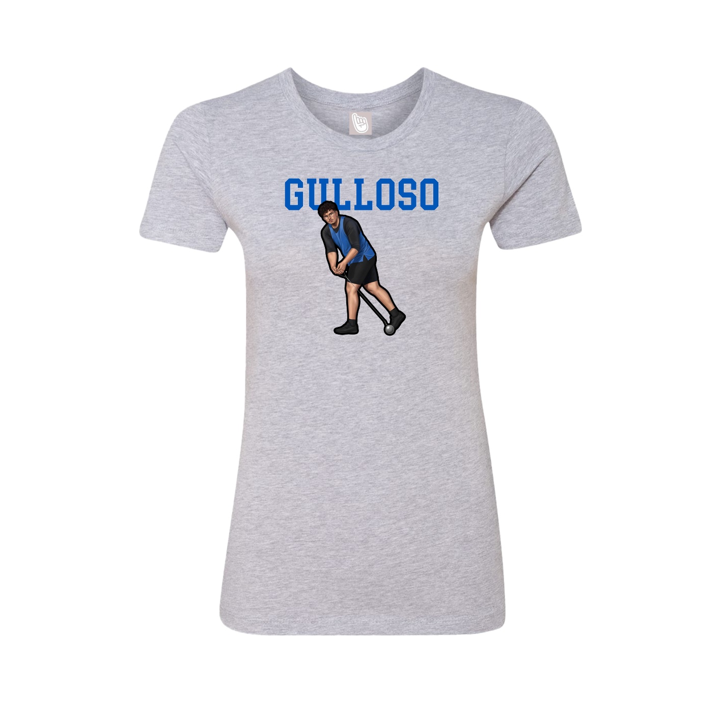 Fitted Women's Tee — Shirsey in Grey