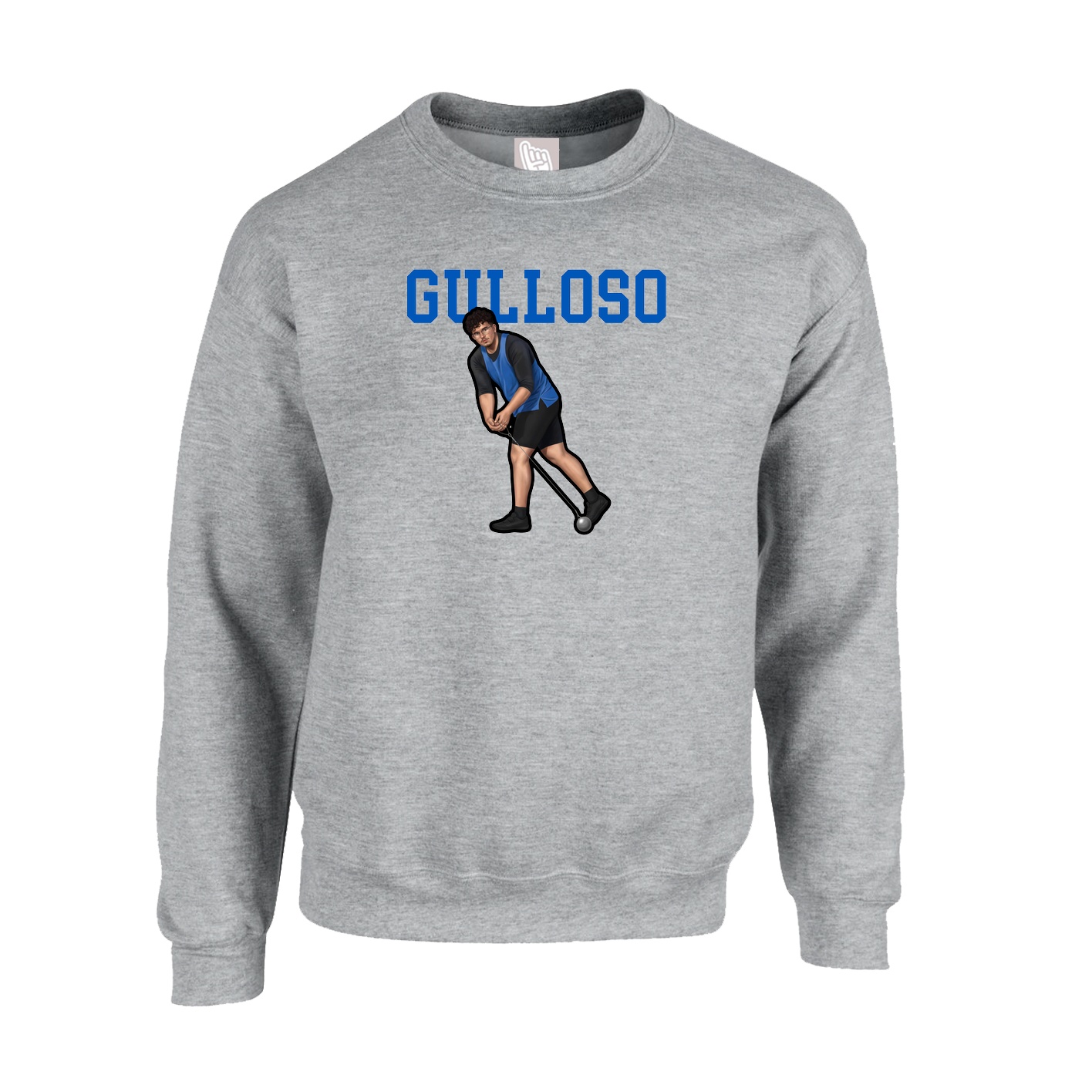 Fleece Crew — Shirsey in Grey