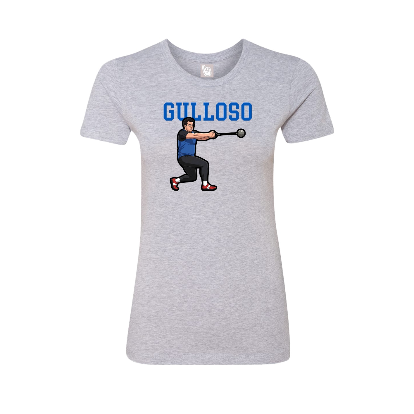 Fitted Women's Tee — Shirsey in Grey