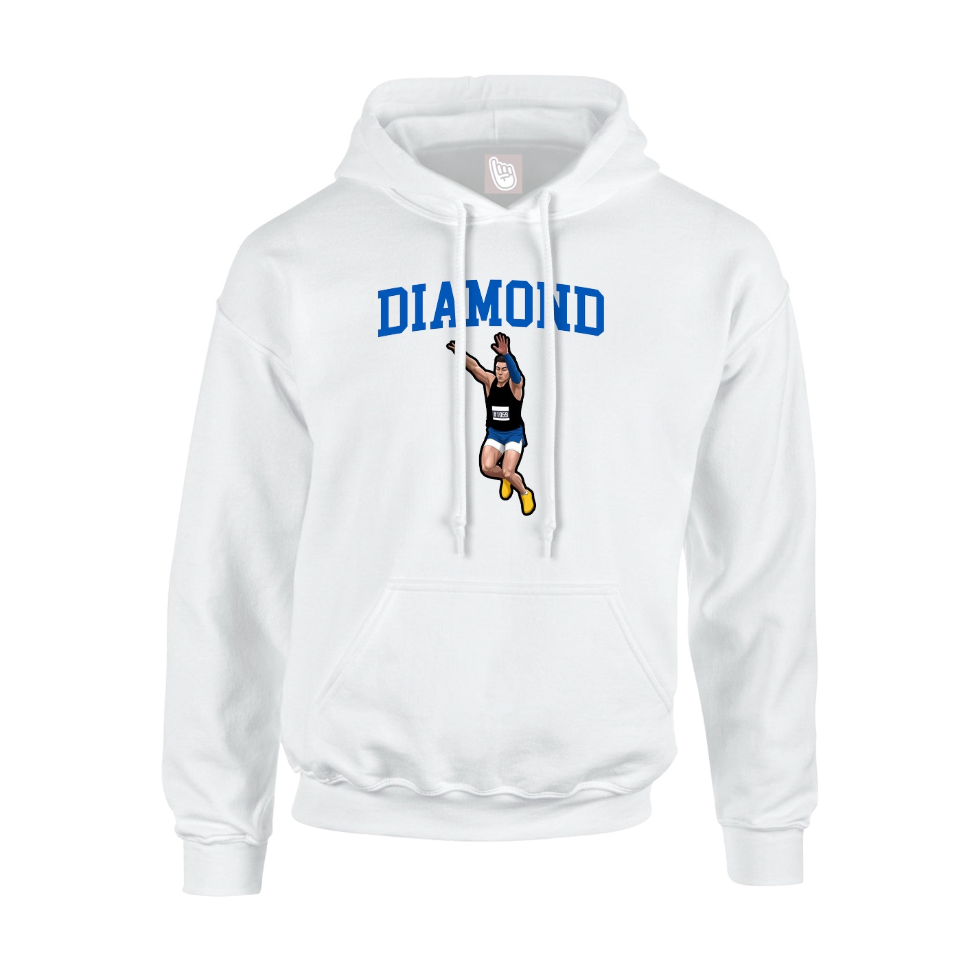 Hoodie — Shirsey in White