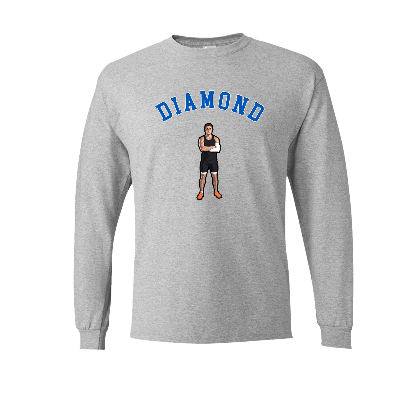 Long Sleeve Tee — Shirsey Arch in Grey