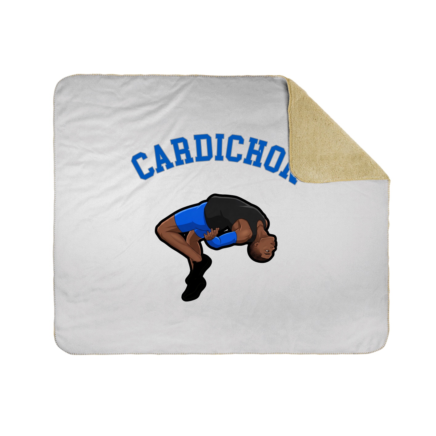 50x60 Sherpa Lined Throw Blanket