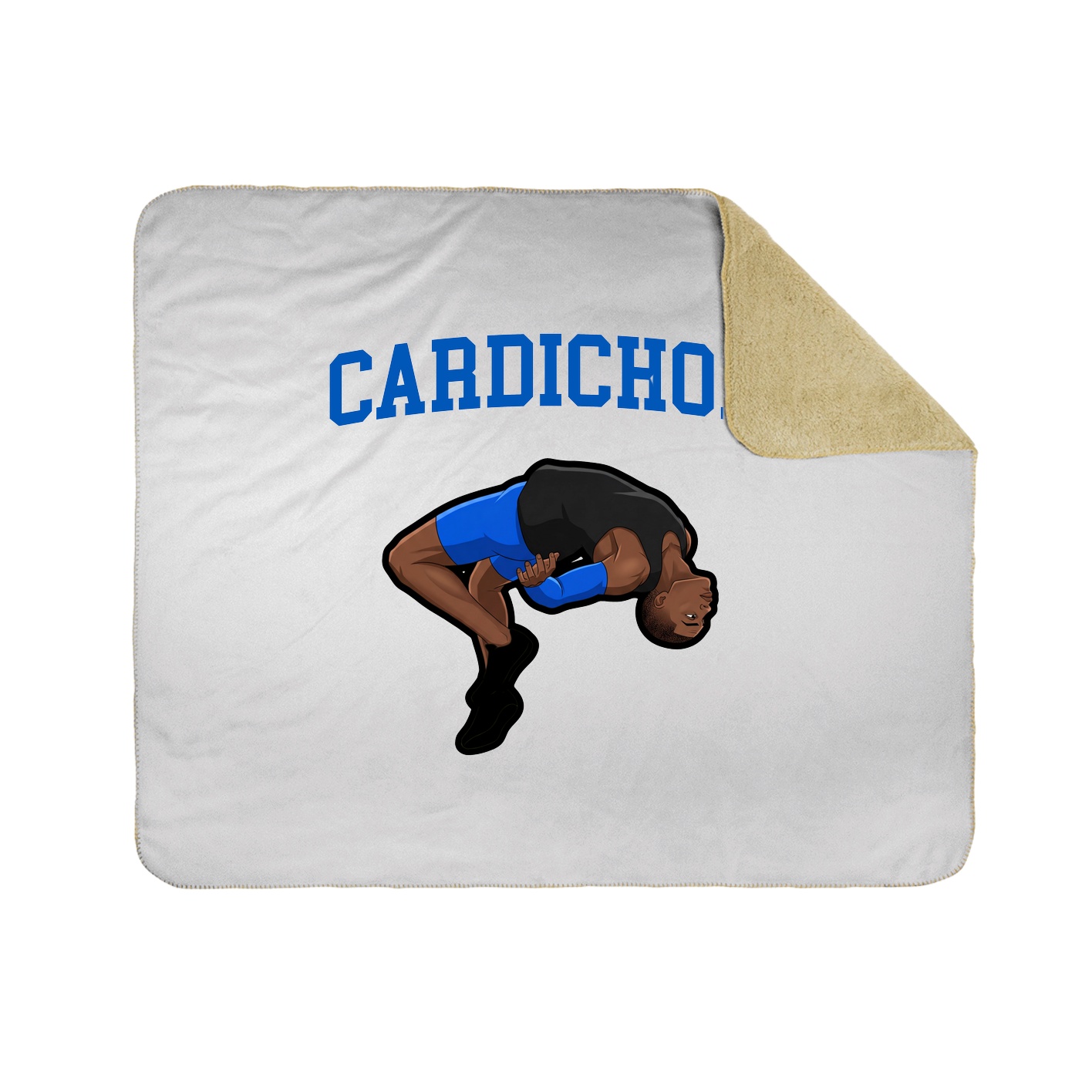 50x60 Sherpa Lined Throw Blanket