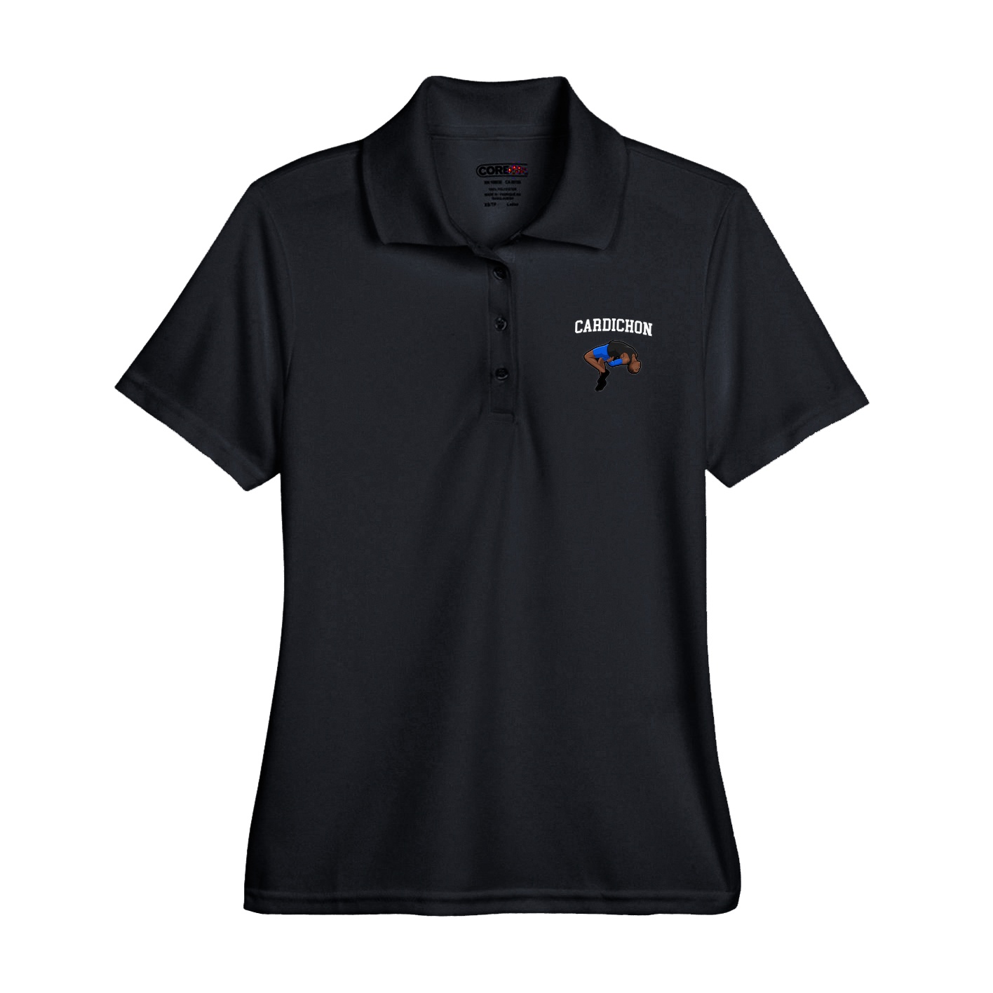 Womens Performance Polo — Shirsey in Black