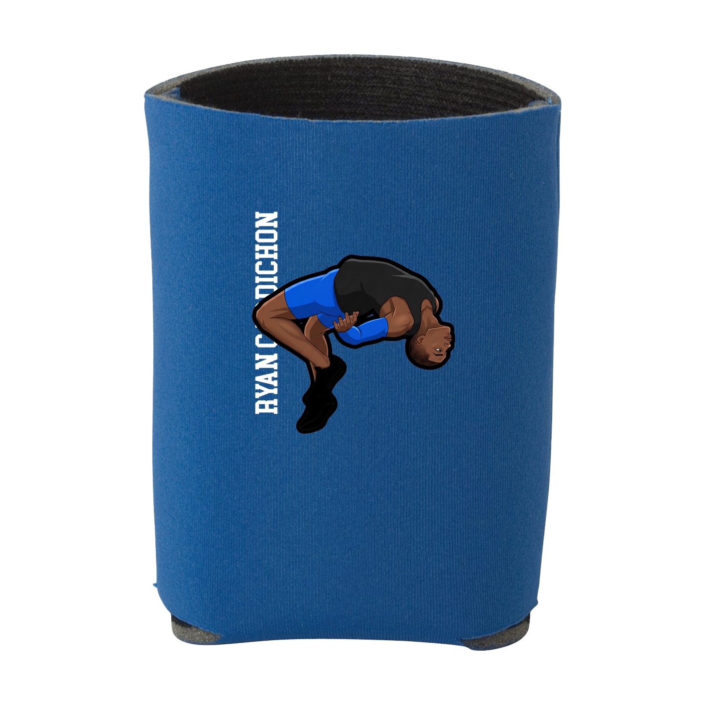 Can Holder — Name Vertical in Royal