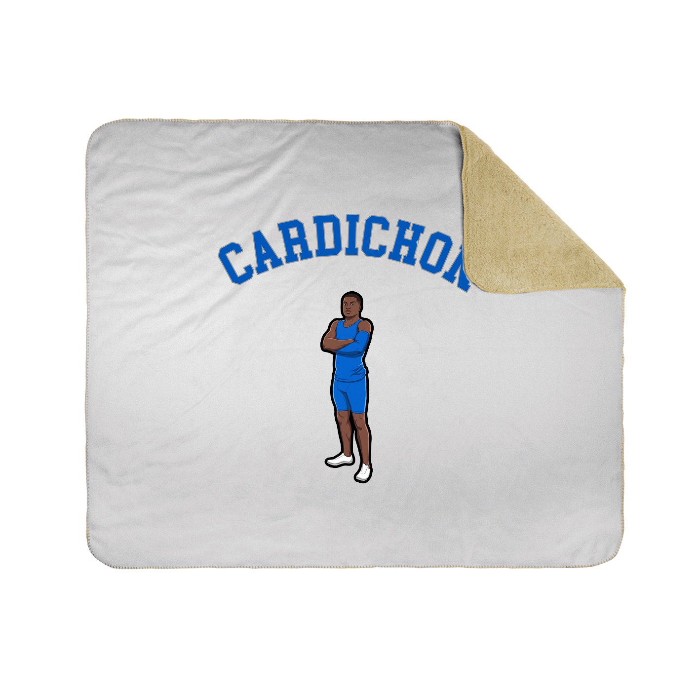 50x60 Sherpa Lined Throw Blanket