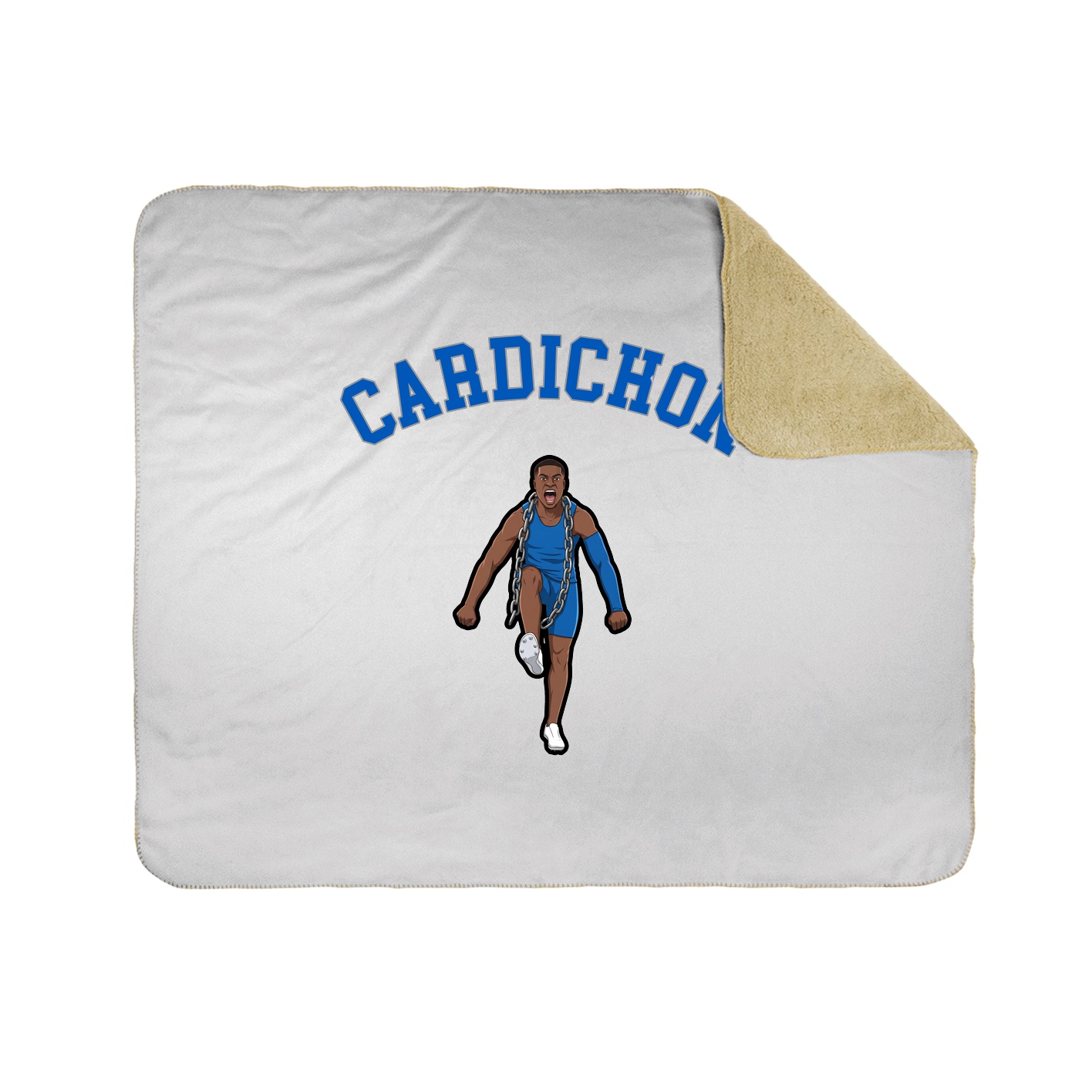 50x60 Sherpa Lined Throw Blanket