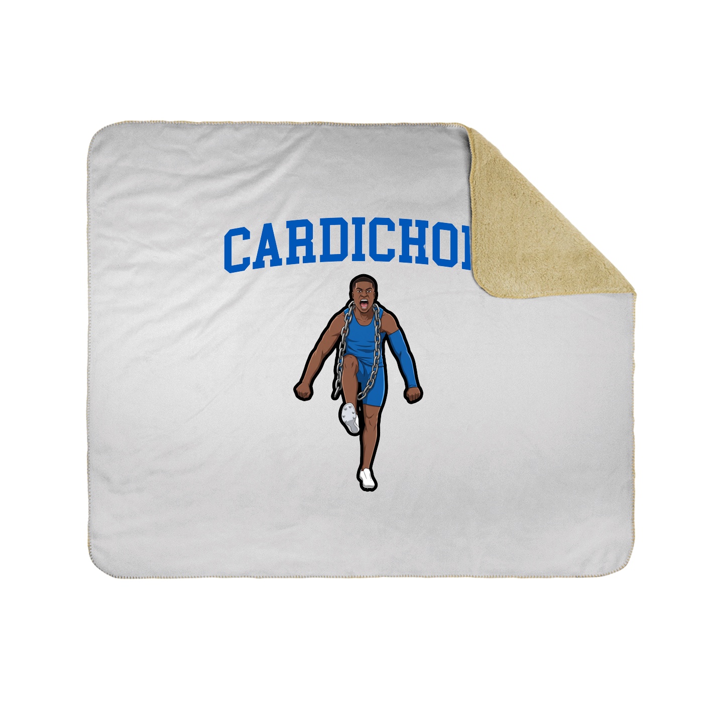 50x60 Sherpa Lined Throw Blanket