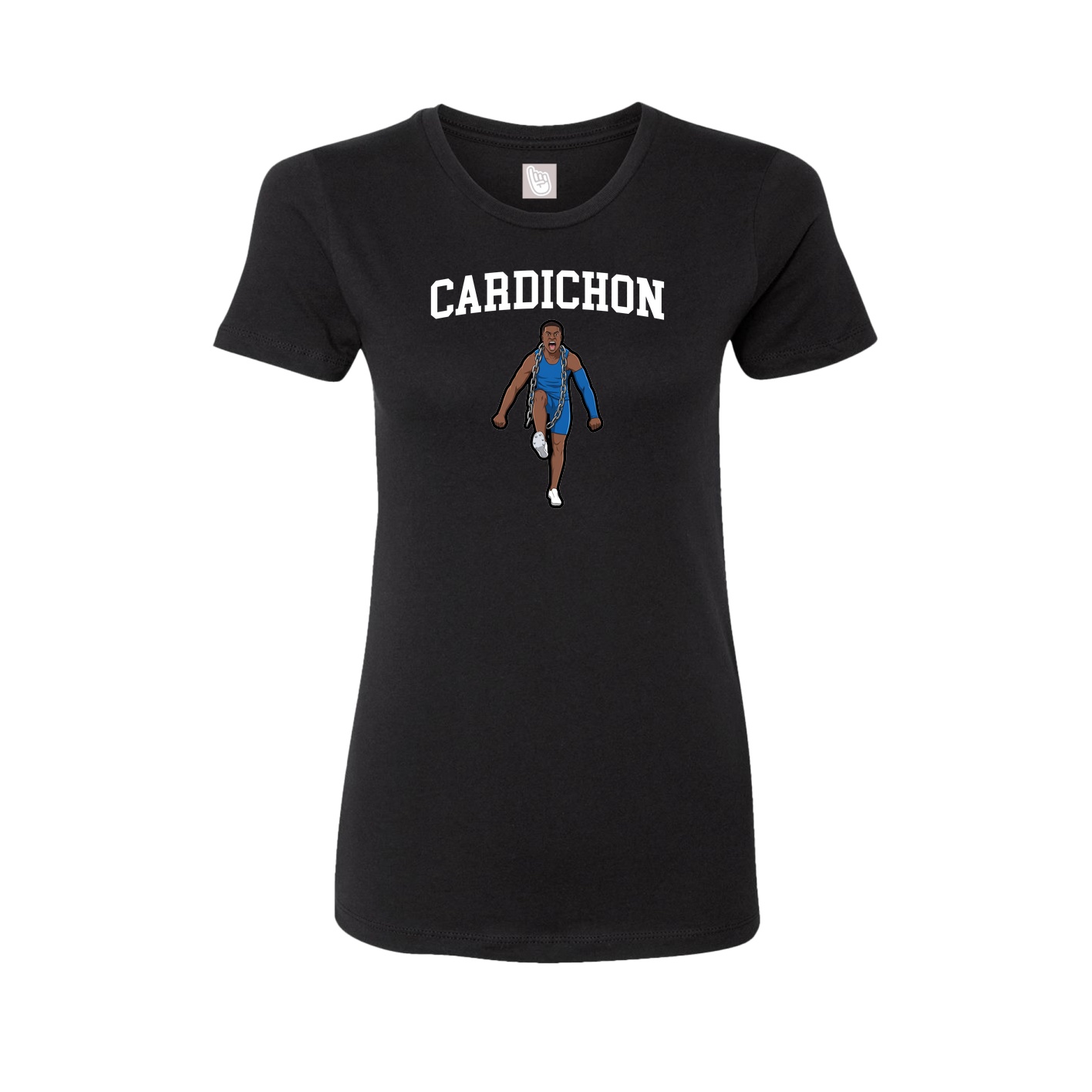 Fitted Women's Tee — Shirsey in Black