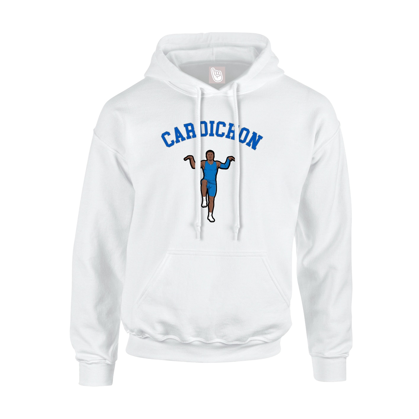 Hoodie — Shirsey Arch in White