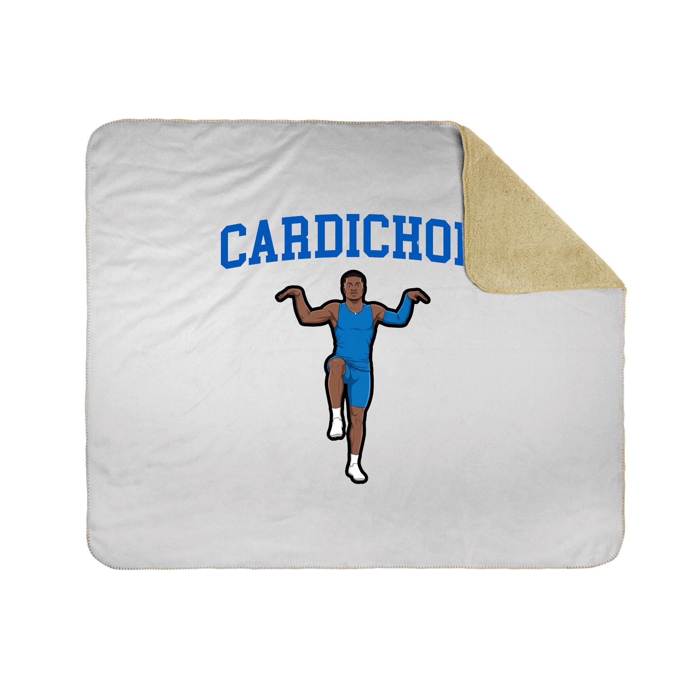 50x60 Sherpa Lined Throw Blanket