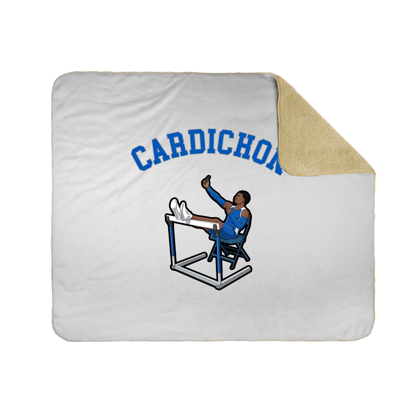 50x60 Sherpa Lined Throw Blanket