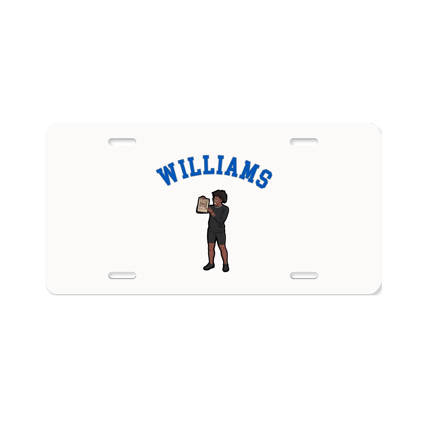 License Plate — Shirsey Arch in Classic