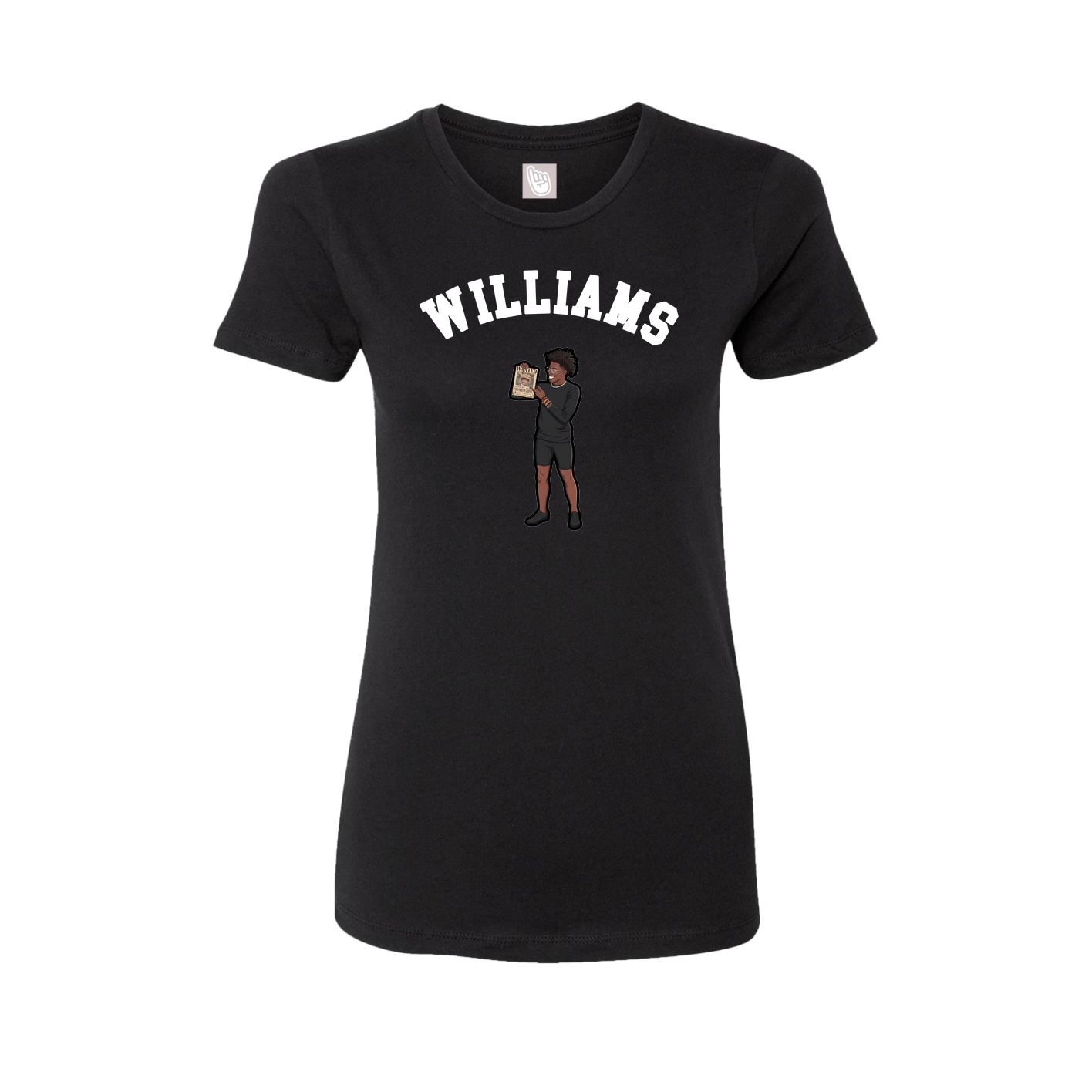 Womens Tee — Shirsey Arch in Black