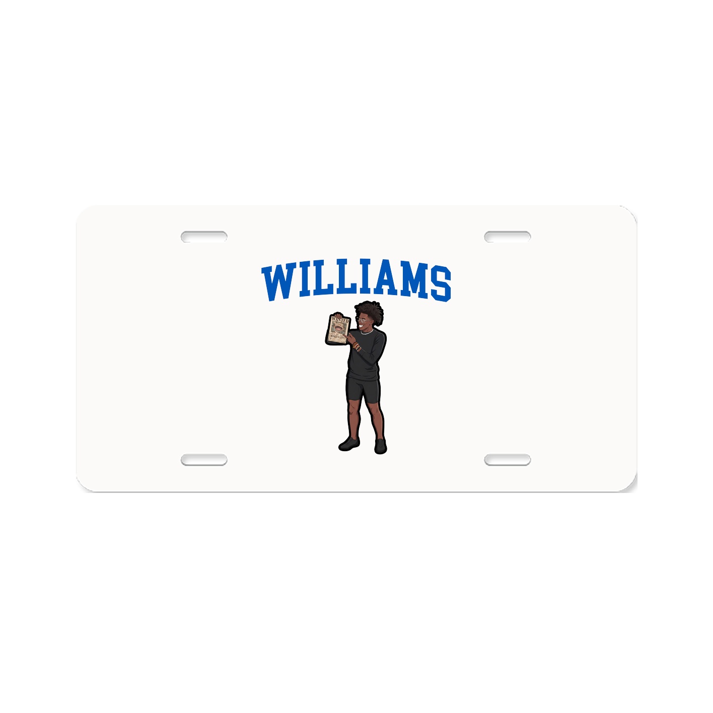 License Plate — Shirsey in Classic