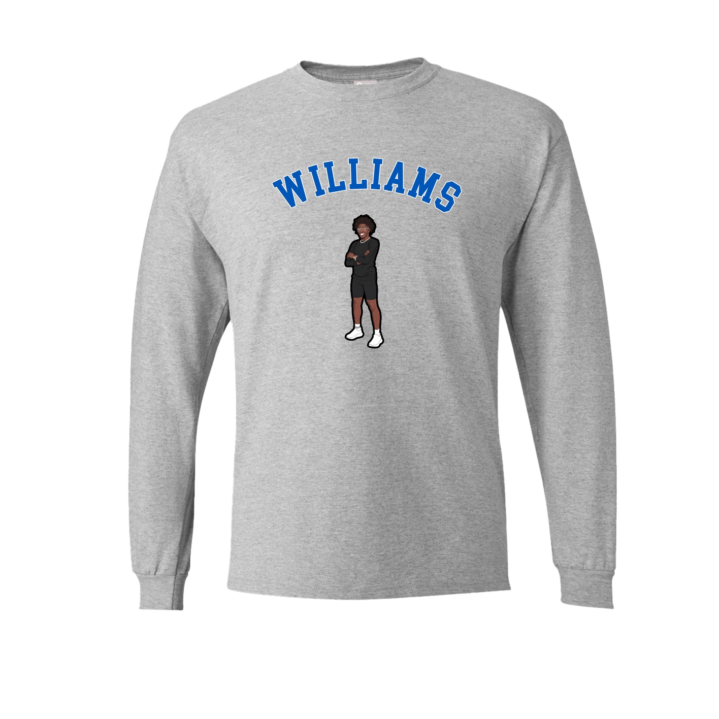 Long Sleeve Tee — Shirsey Arch in Grey