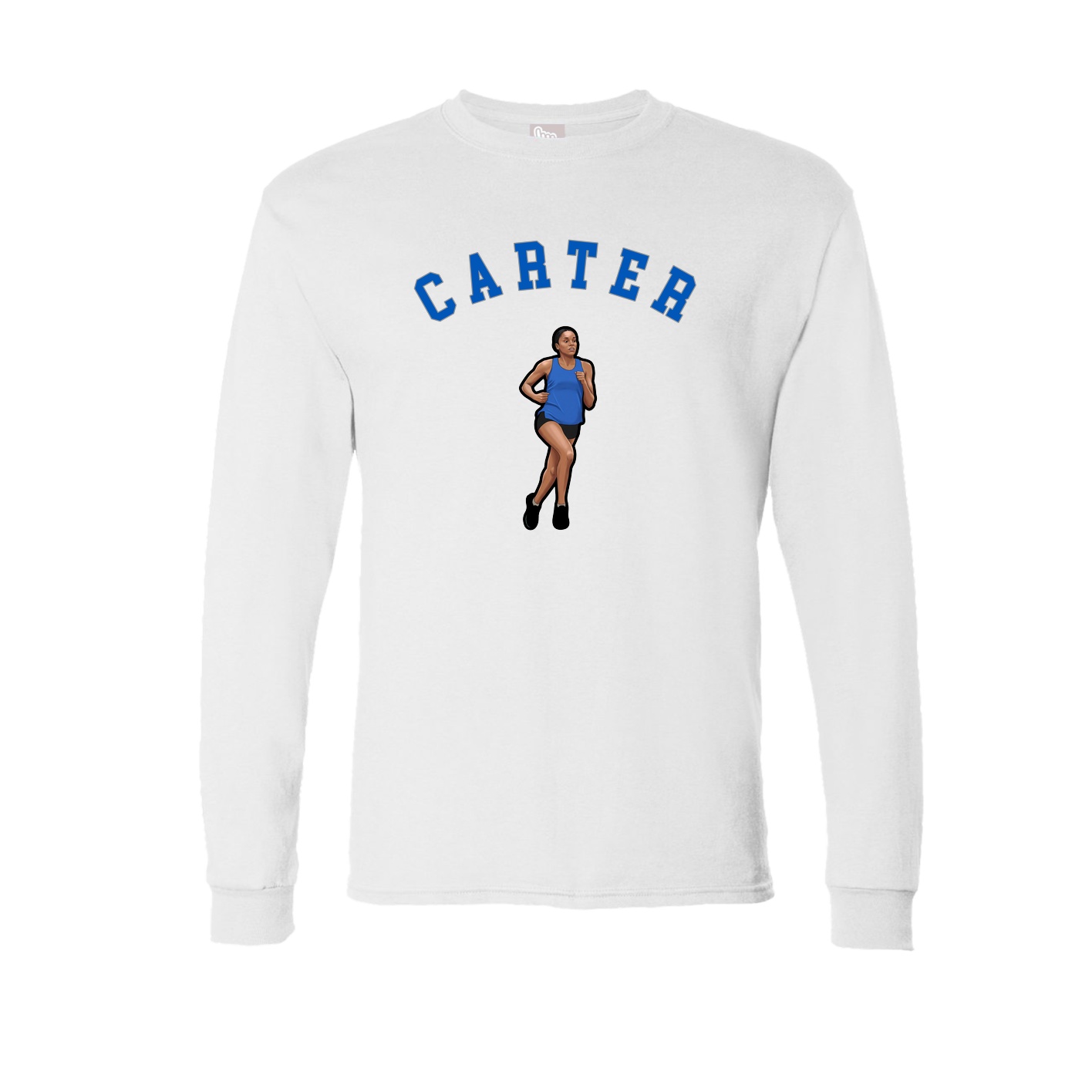 Long Sleeve Tee — Shirsey Arch in White