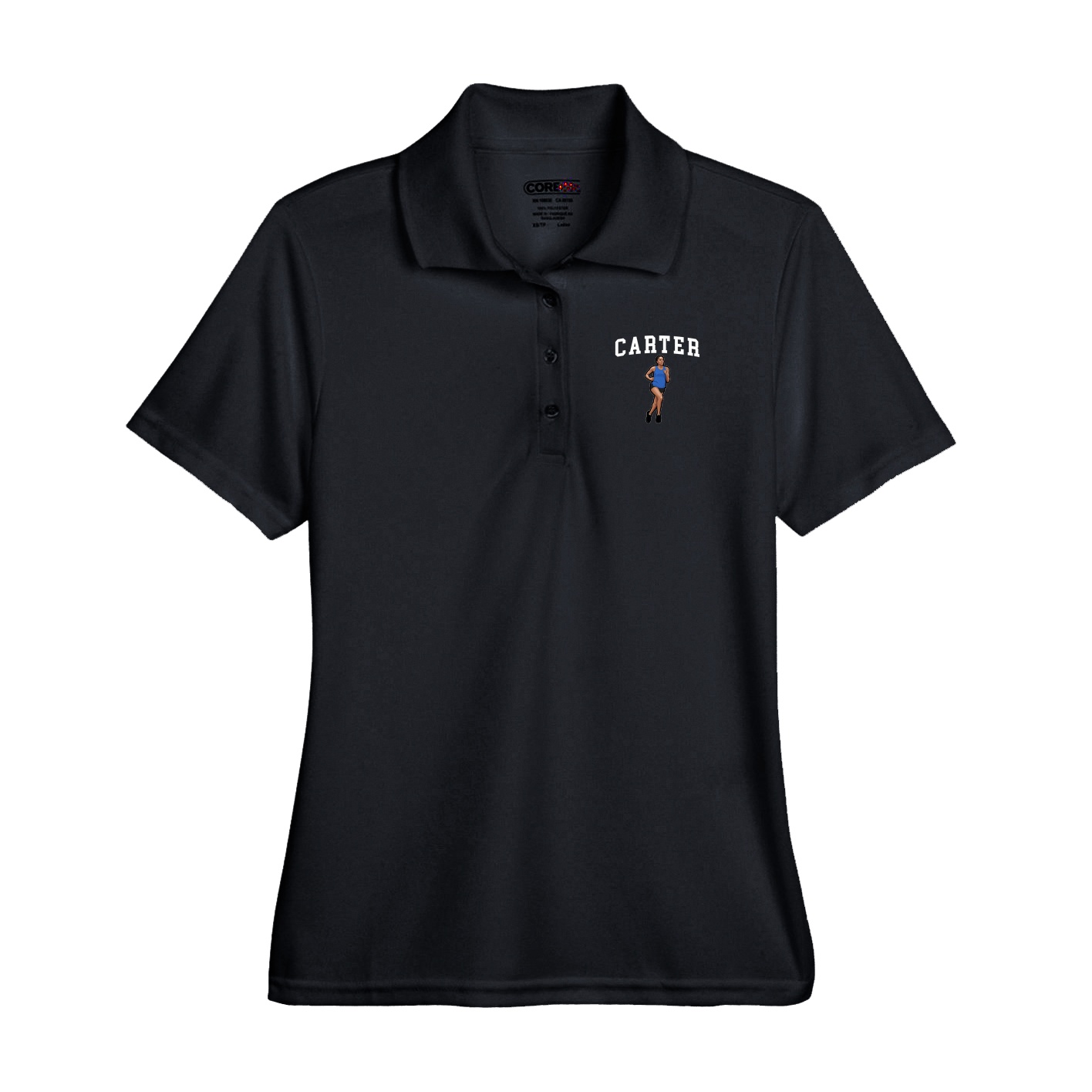 Performance Polo — Shirsey in Black