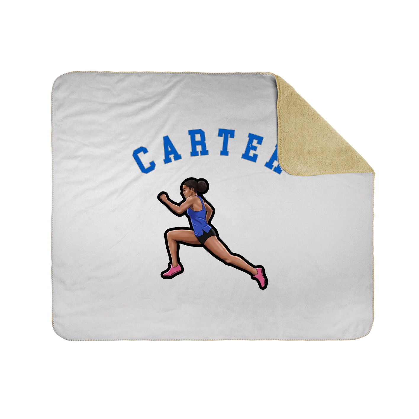 Throw Blanket — Shirsey Arch in White