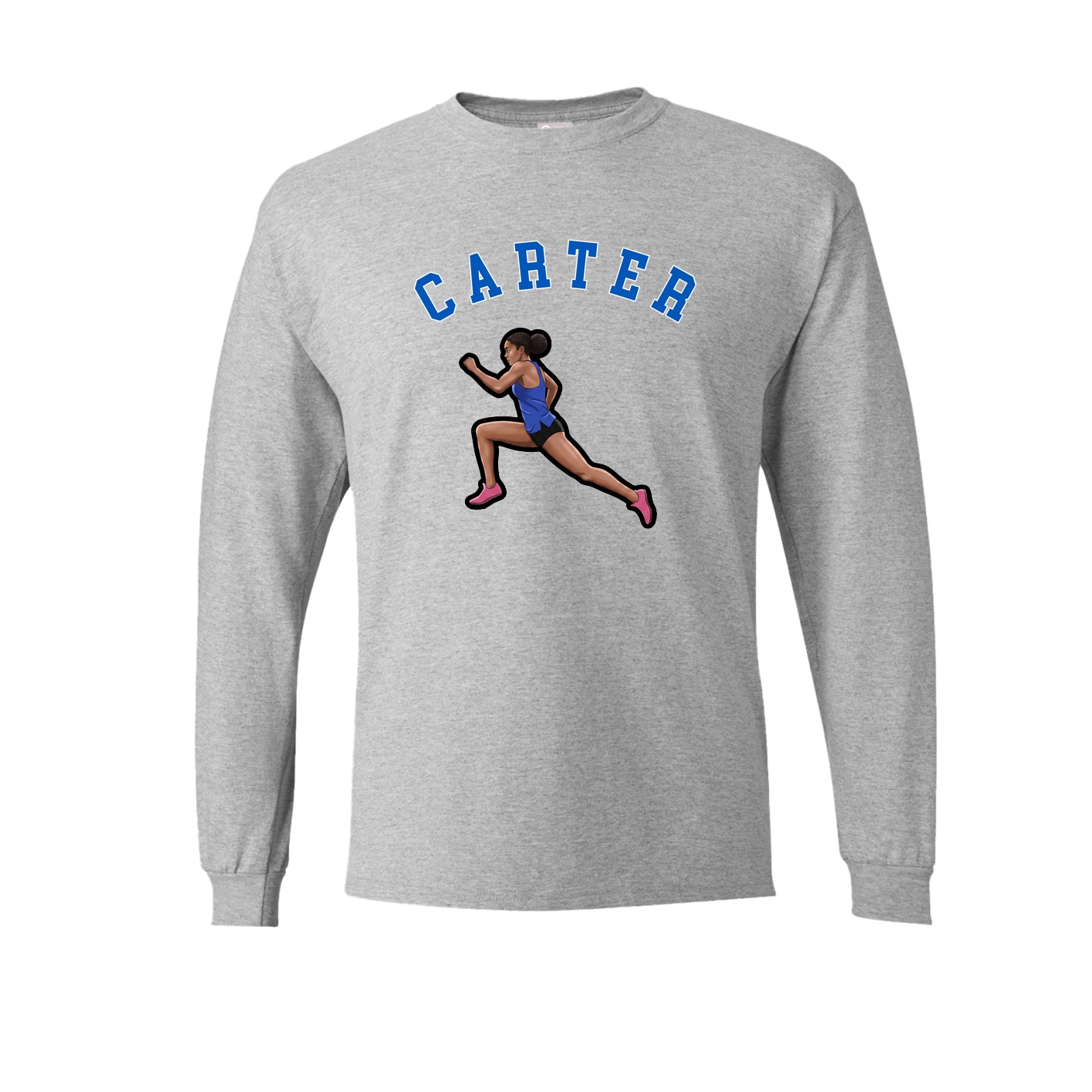 Long Sleeve Tee — Shirsey Arch in Grey