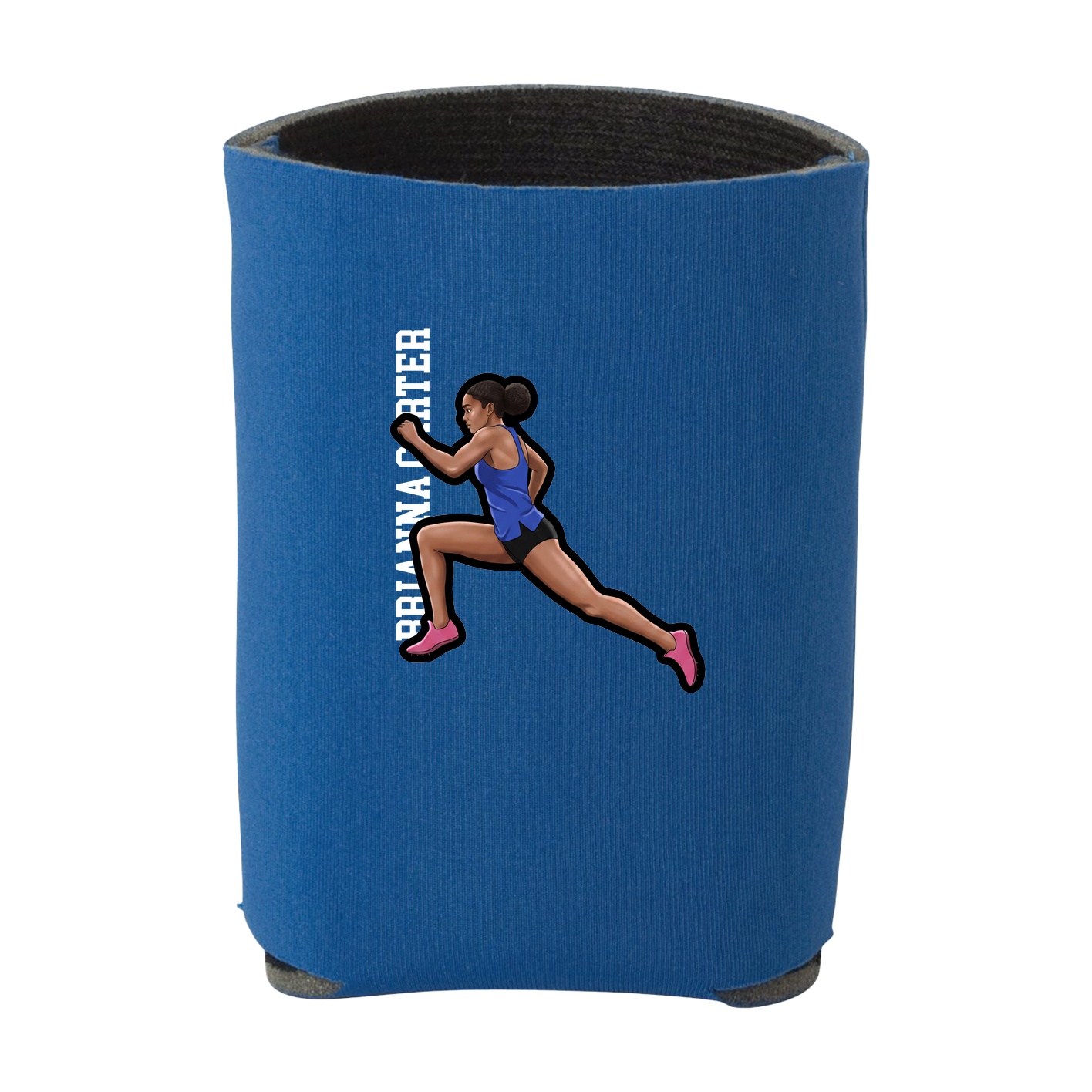 Can Holder — Name Vertical in Royal