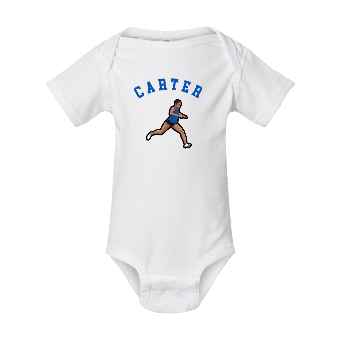 Baby Onesie — Shirsey Arch in White