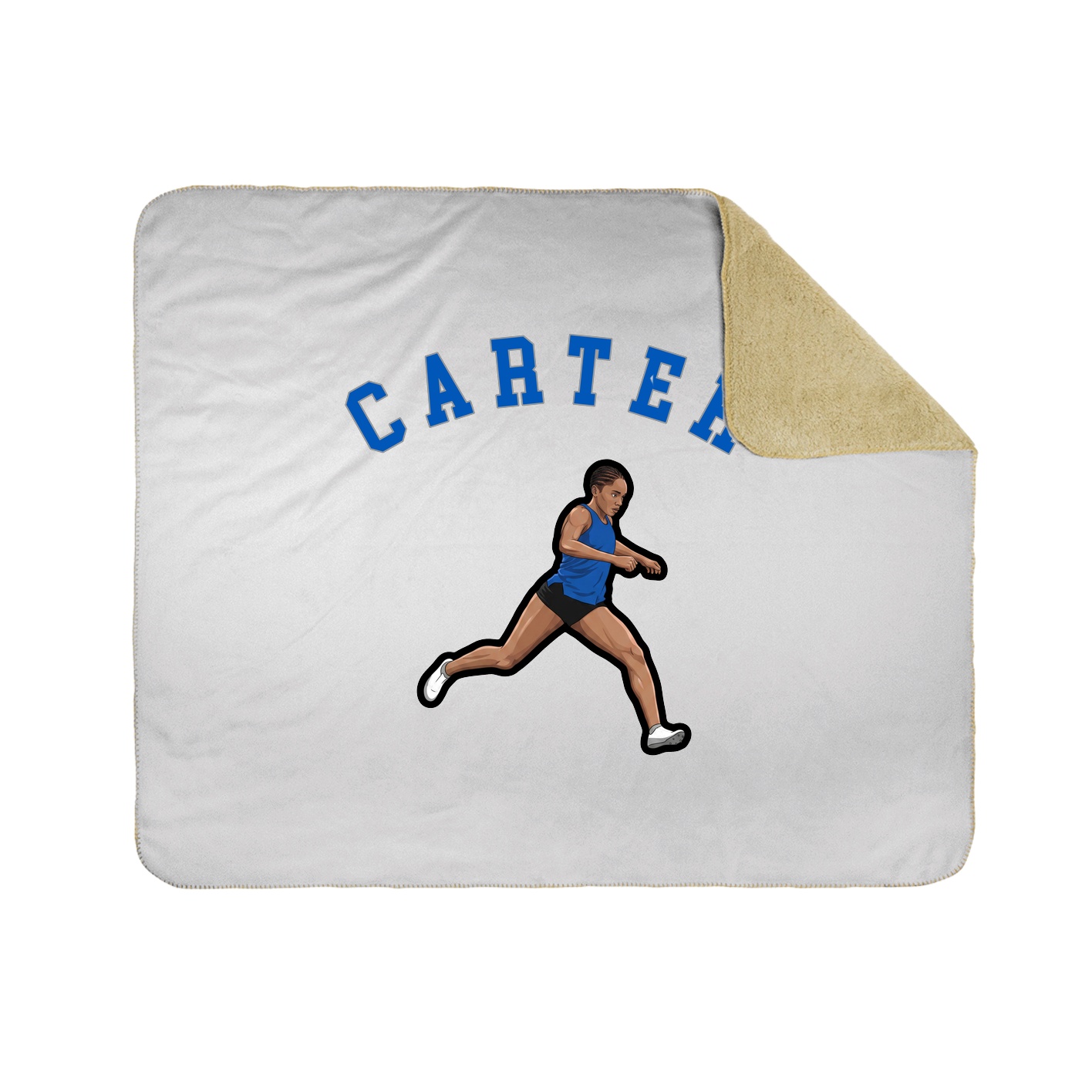 Throw Blanket — Shirsey Arch in White