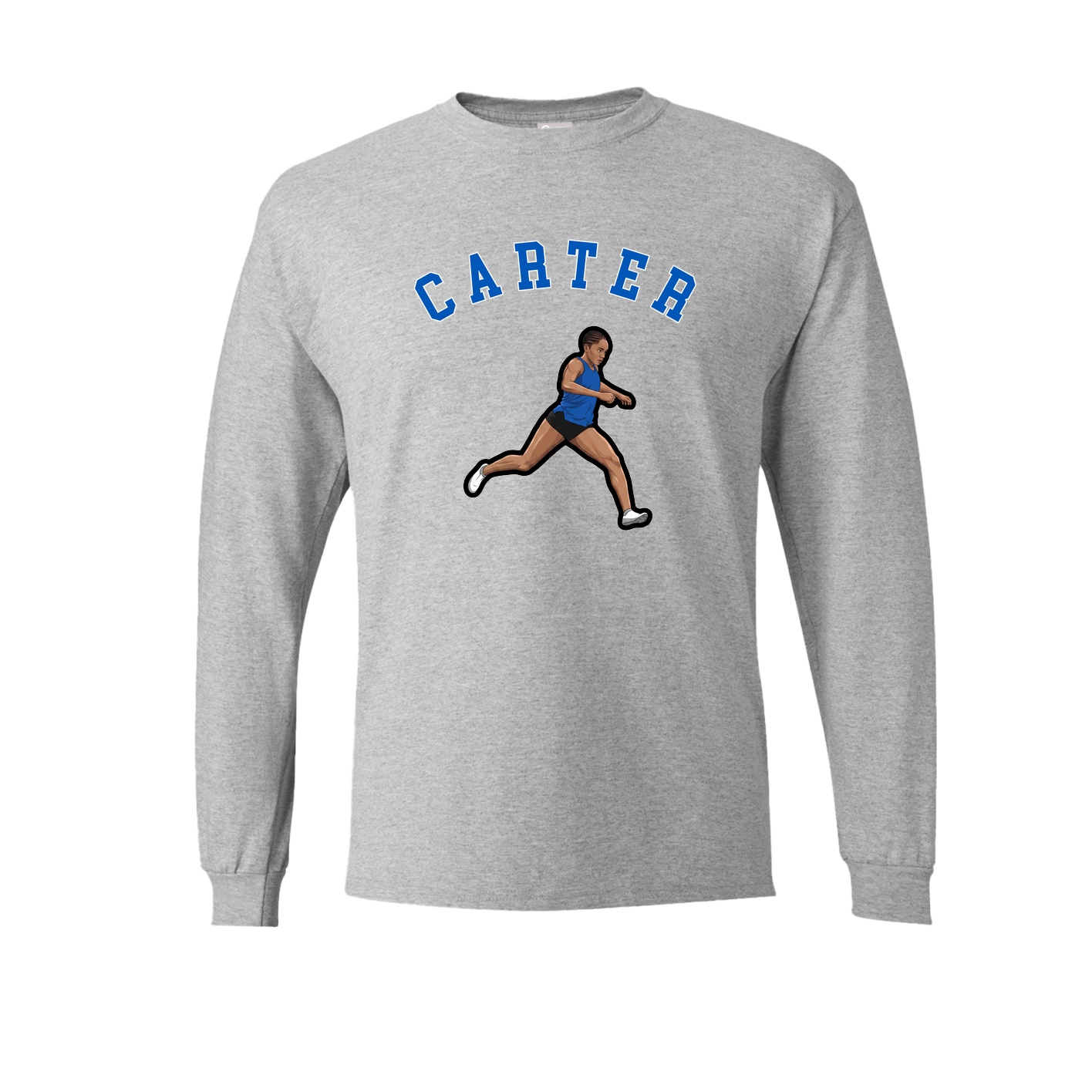 Long Sleeve Tee — Shirsey Arch in Grey