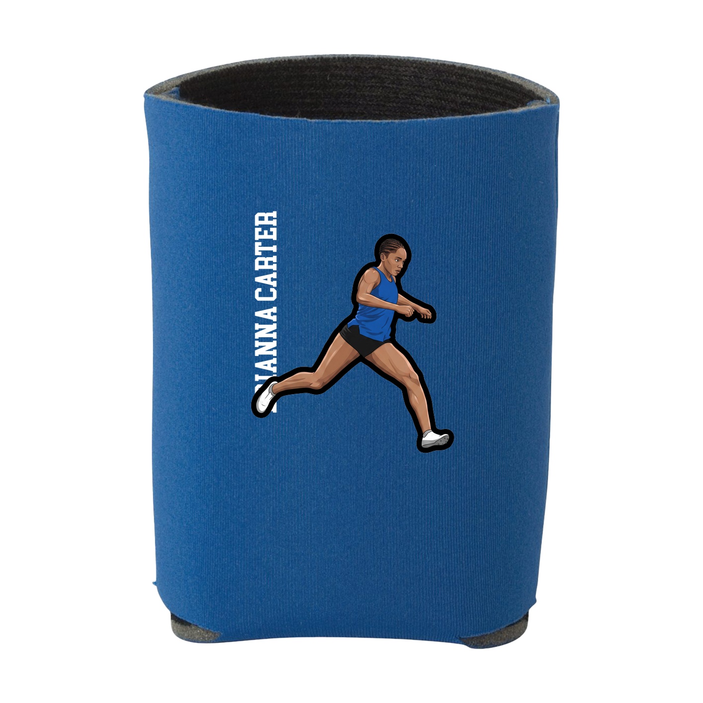 Can Holder — Name Vertical in Royal