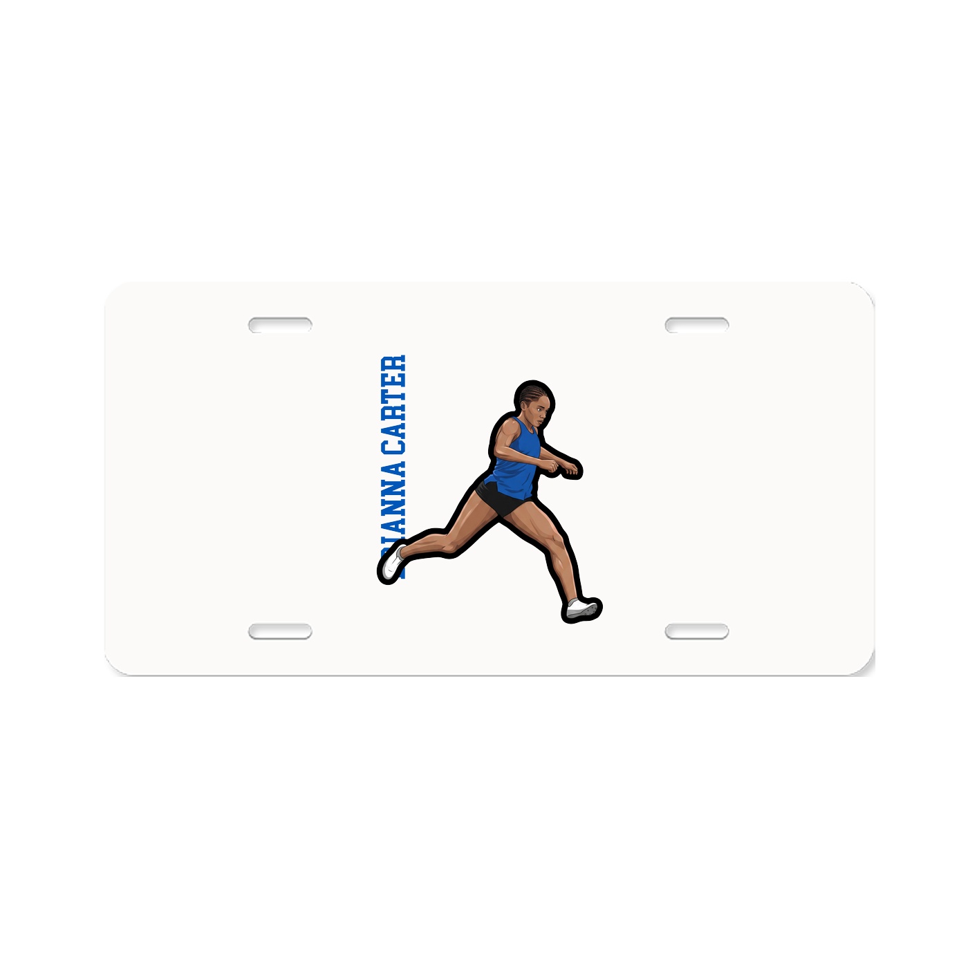 Aluminum License Plate