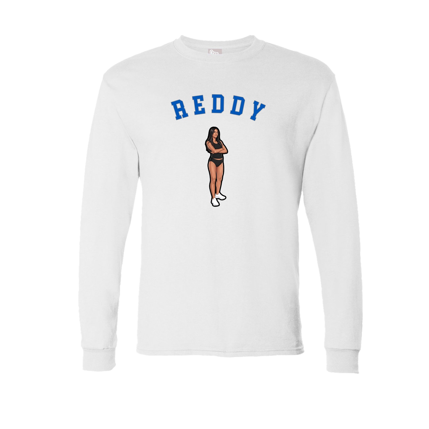 Long Sleeve Tee — Shirsey Arch in White