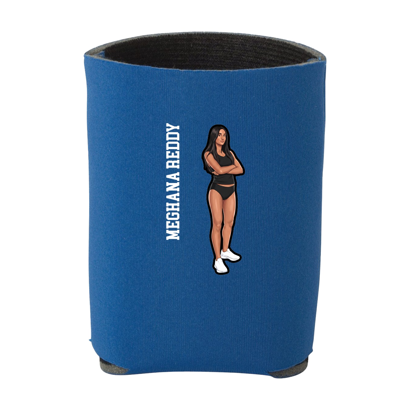 Can Holder — Name Vertical in Royal