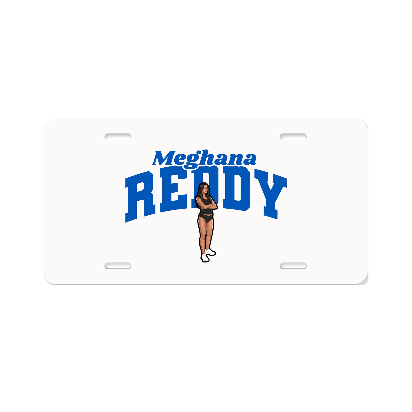 License Plate — Signature Arch in Classic