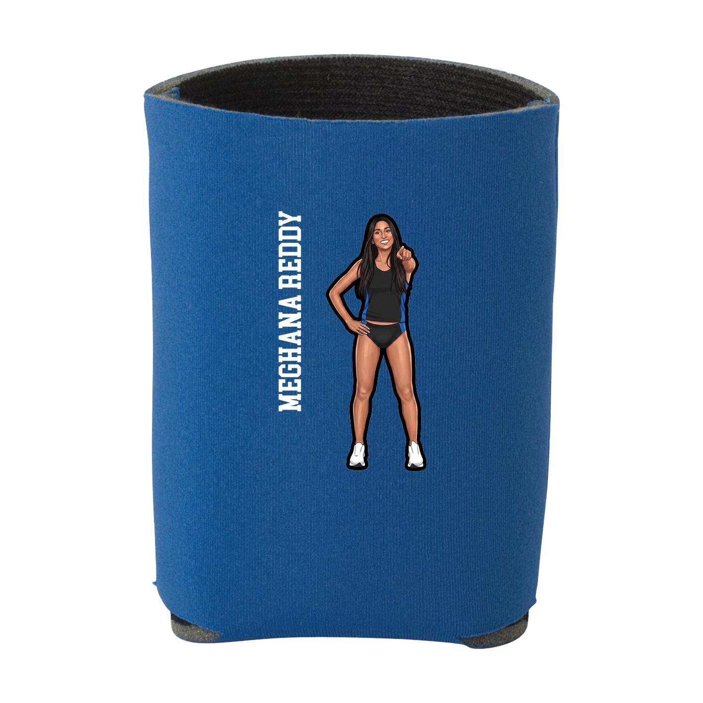 Can Holder — Name Vertical in Royal