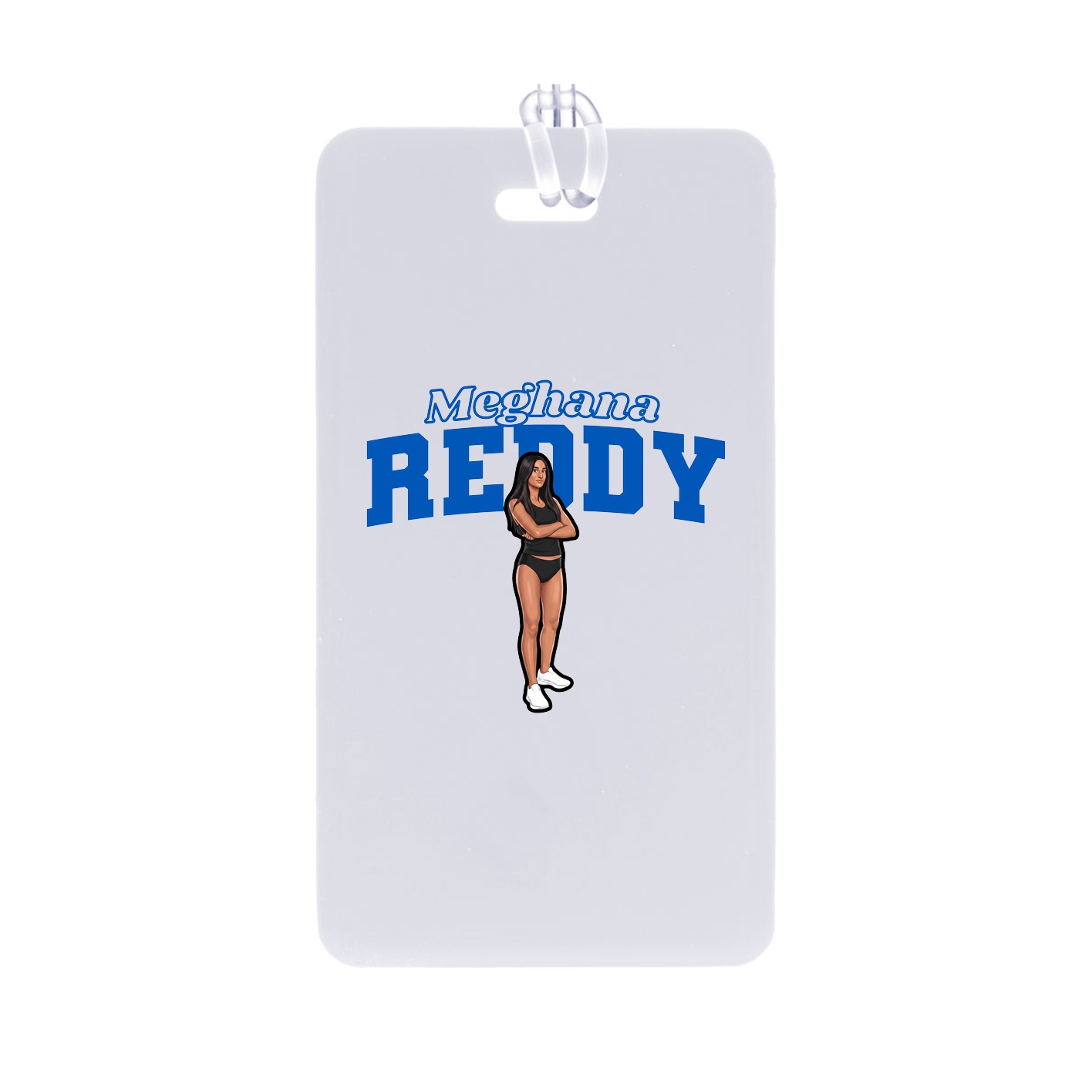Bag Tag — Name Arch in Classic