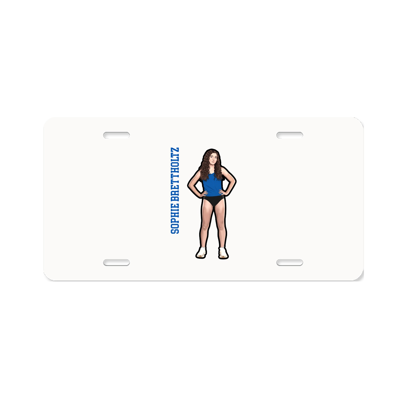 Aluminum License Plate