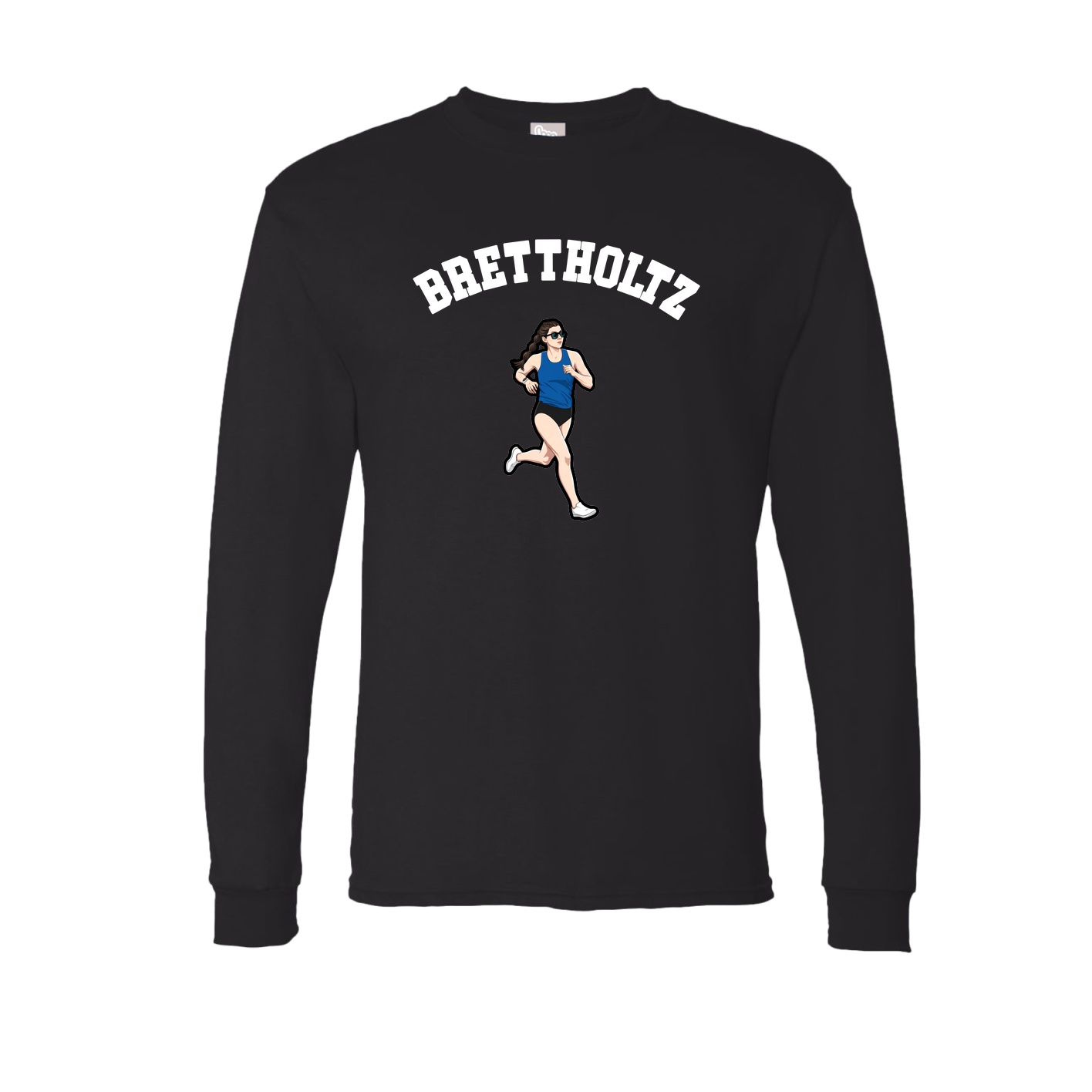 Long Sleeve Tee — Shirsey Arch in Black