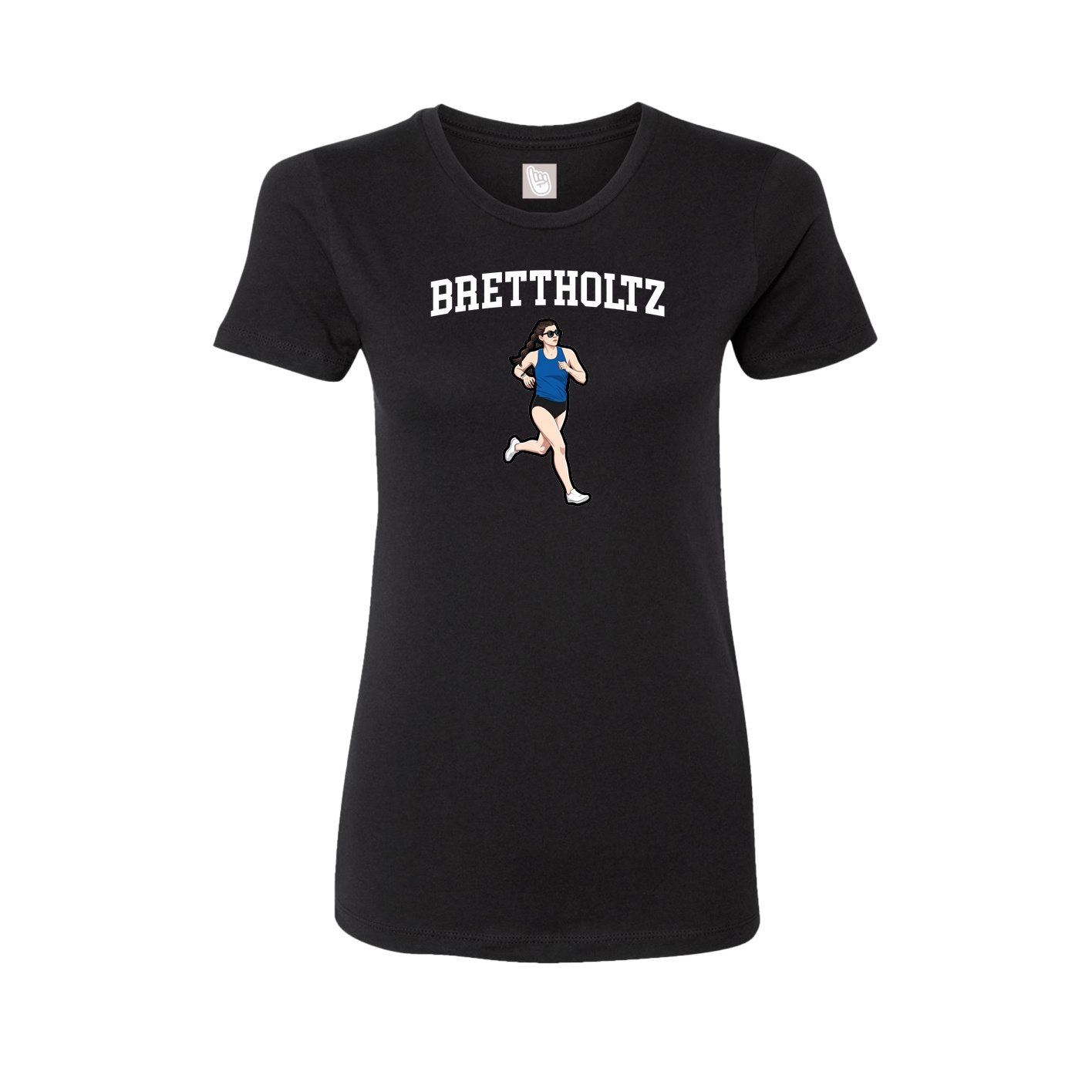 Fitted Women's Tee — Shirsey in Black