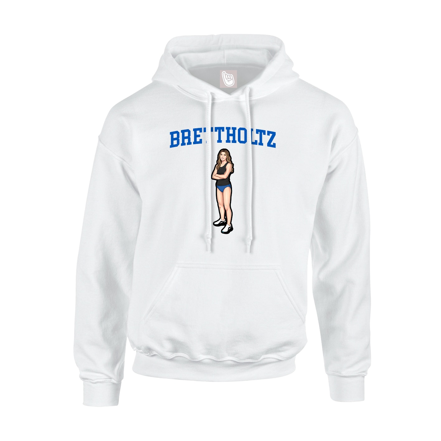 Hoodie — Shirsey in White