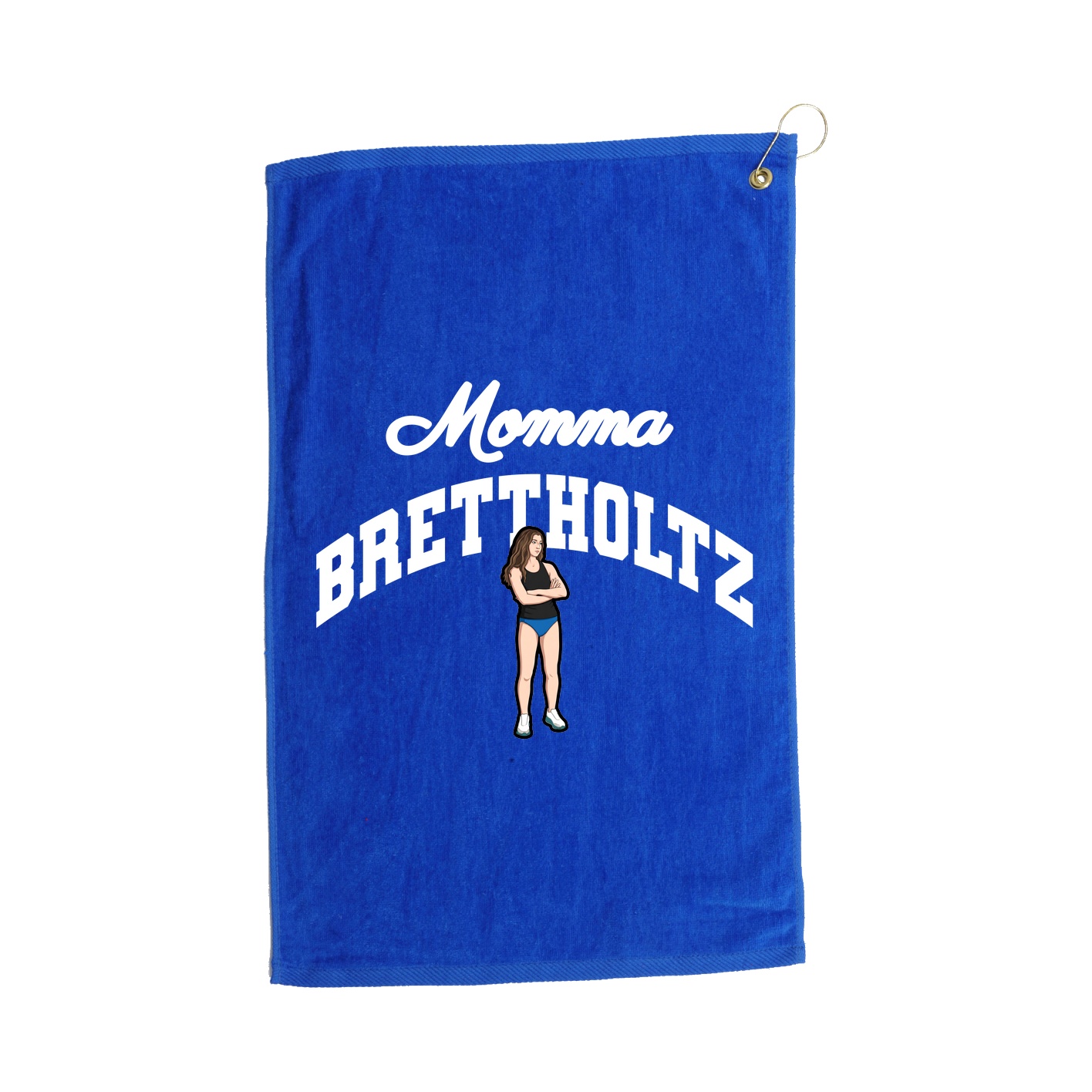 Golf Towel — Mothers Day Arch in Royal