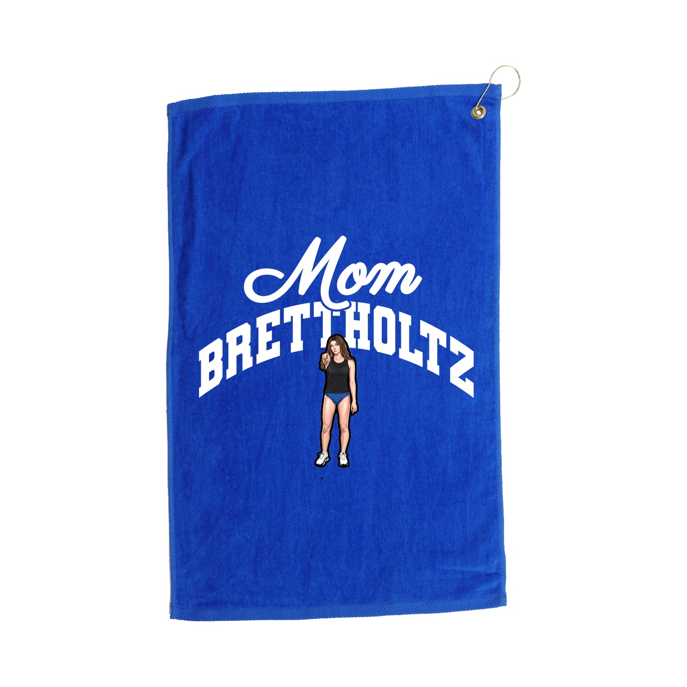 Golf Towel — Mothers Day Arch in Royal