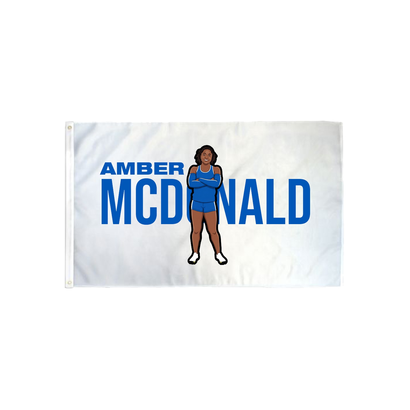 3x5 Flag — Player Name in Classic