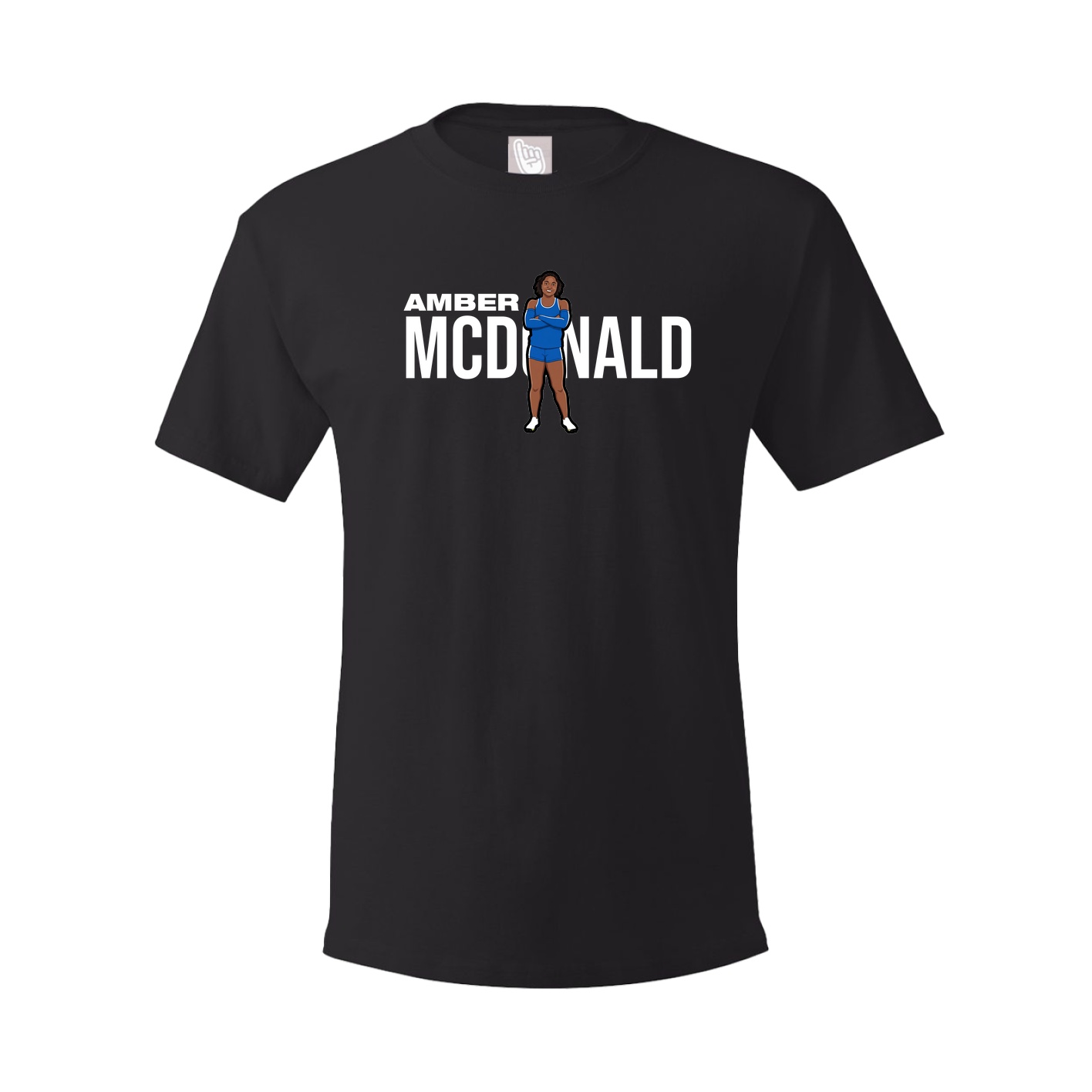 Tee — Player Name in Black