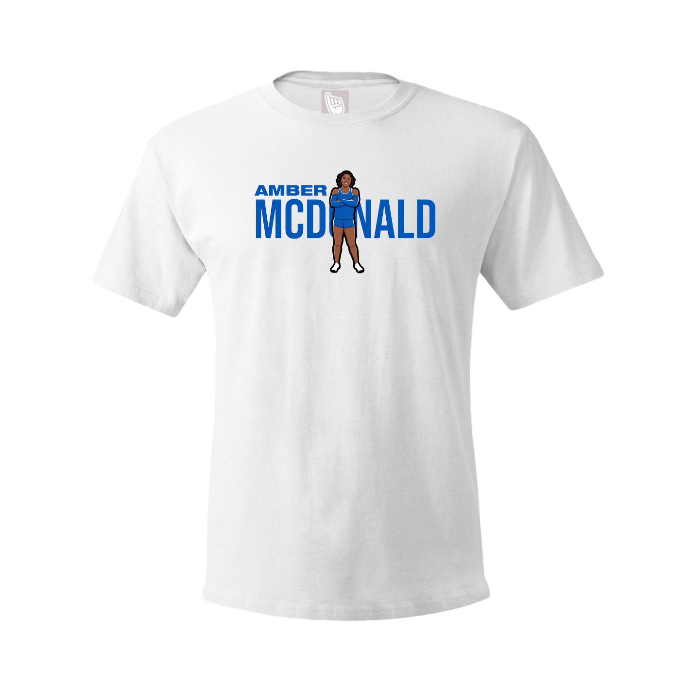 Youth Tee — Player Name in White