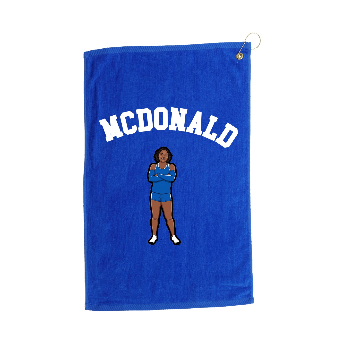 Golf Towel — Shirsey Arch in Royal