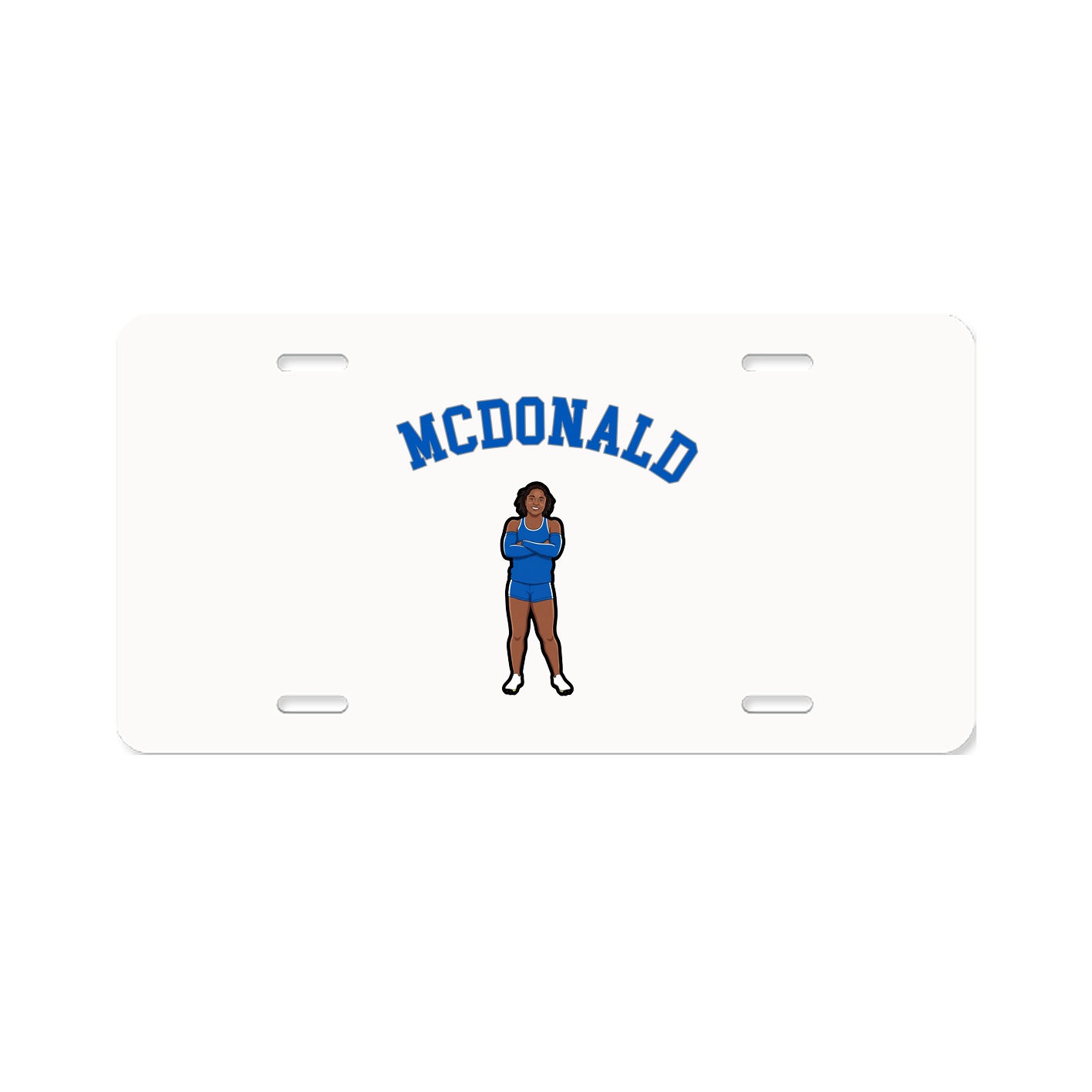 License Plate — Shirsey Arch in Classic