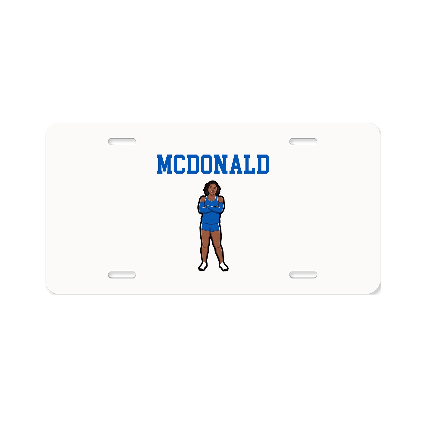 License Plate — Shirsey in Classic