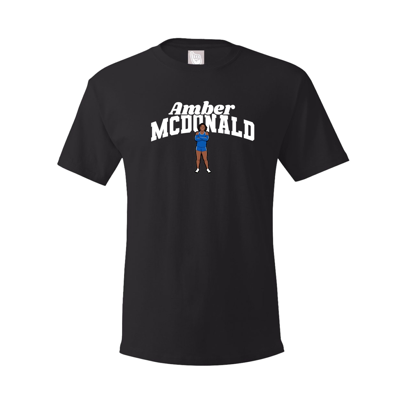 Youth Tee — Signature Arch in Black